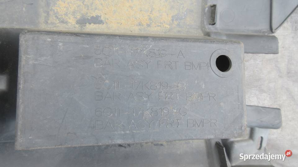 FORD TRANSIT 06 ZDERZAK ATRAPA PRZÓD śląskie