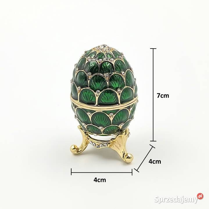 Jajko jajo faberge pojemniki szkatułka Zawiercie