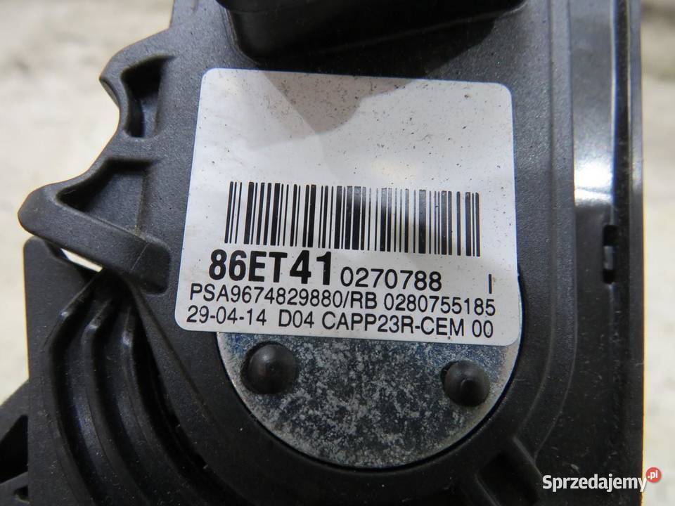 PEDAŁ GAZU POTENCJOMETR C4 PICASSO II 9674829880