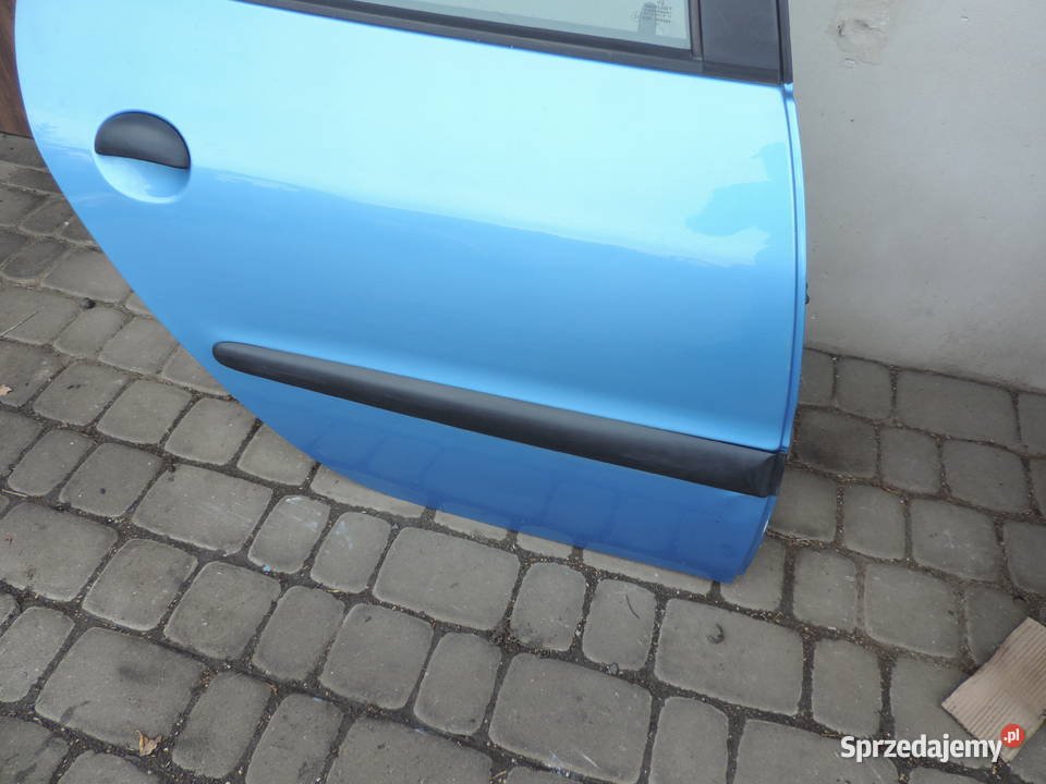 DRZWI PRAWY TYŁ PEUGEOT 206 HB 5D KNYC Rok produkcji 2001 Nowy Sącz