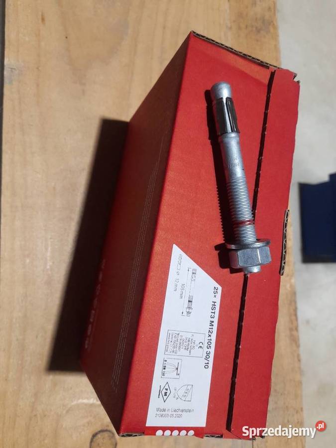 Dyble kotwy kołki rozporowe metalowe do betonu Lublin