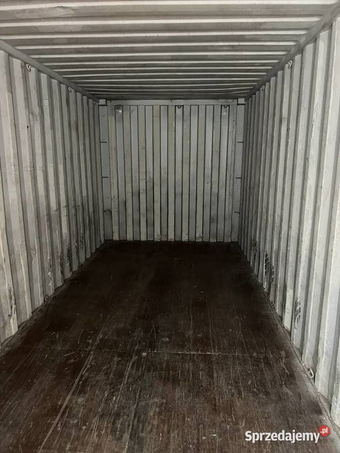 Kontener morski magazynowy 20DV 6M transport HDS Poznań sprzedam