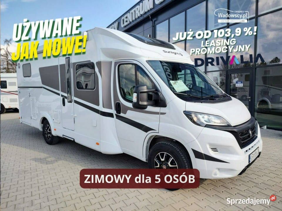 samochody kempingowe Sunlight T 67 5 osobowy z małopolskie Gaj sprzedam