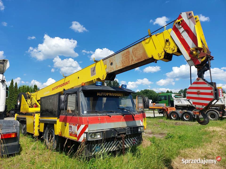 Dźwig Żuraw samojezdny TATRA AD28 Dźwigi, podnośniki Łazy