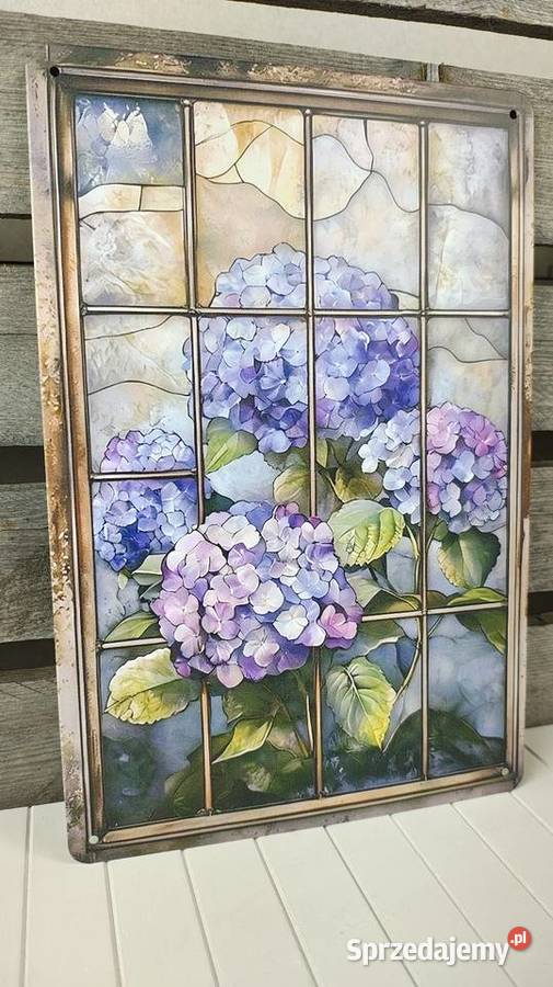 Tabliczka metalowa Obrazki i obrazy łódzkie