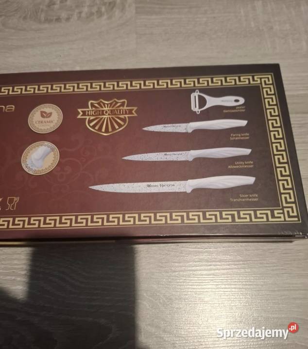 Zestaw nowych noży Messi Verona dolnośląskie Bolesławiec