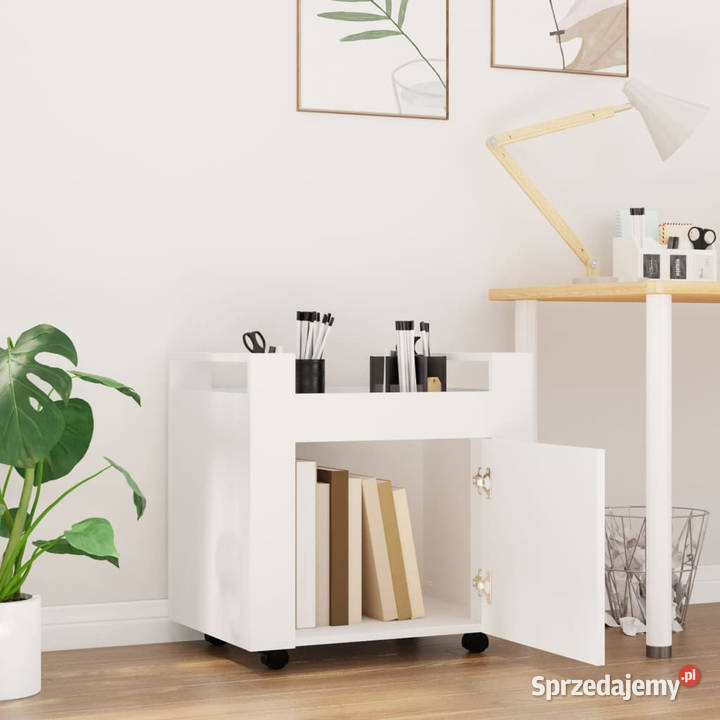 Szafka pod biurko biała 60x45x60 materiał Warszawa