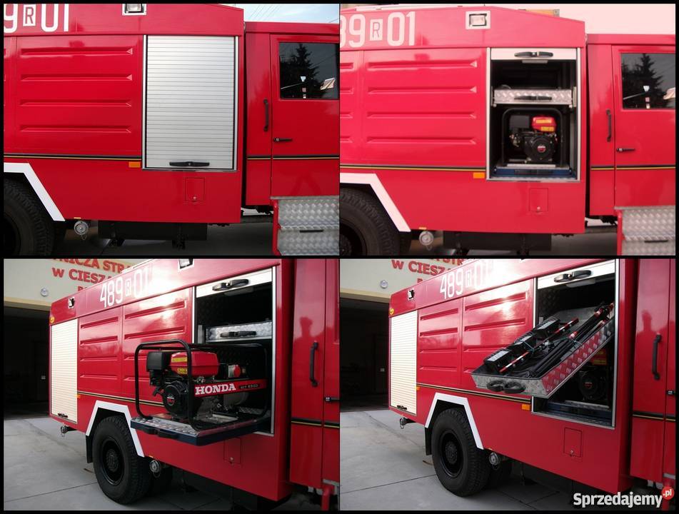 Ciężki samochód ratowniczo gaśniczy diesel