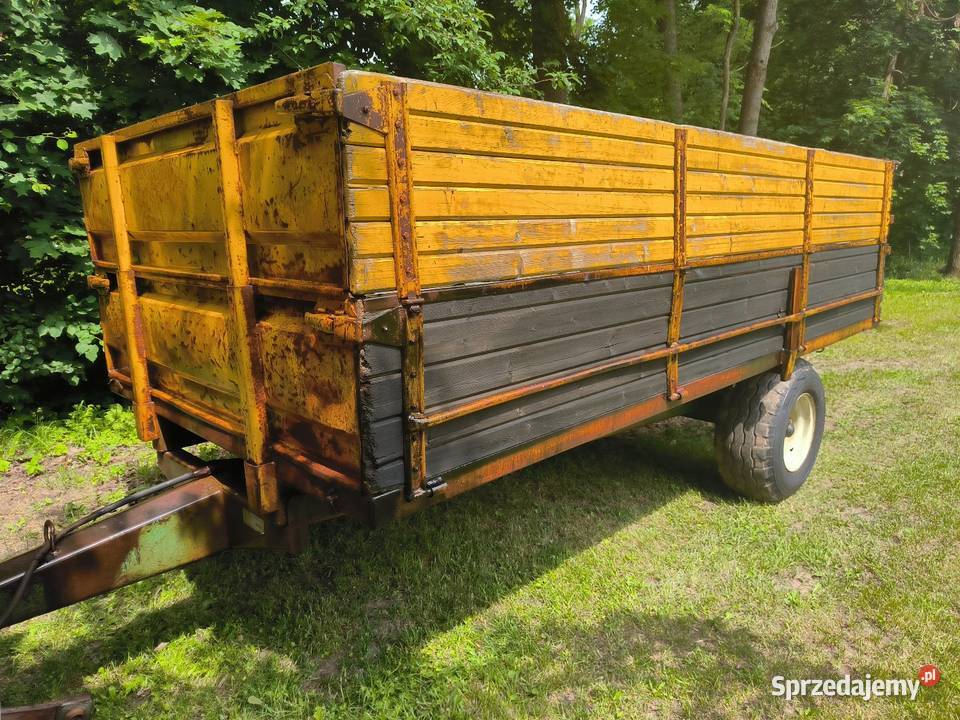 Przyczepa wywrotka 7 ton nieuszkodzony Korycin