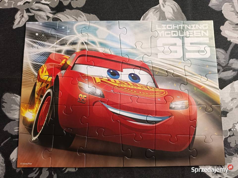 Puzzle Zygzak McQueen Puzzle mazowieckie sprzedam