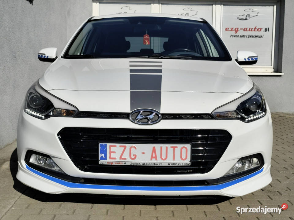 Hyundai i20 SPORT Bezwypadkowy wyposażenie Zgierz sprzedam
