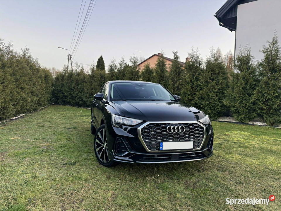 Audi Q3 Sportback 45 TFSI 230 Quattro STronic elektrycznie ustawiane fotele Bliżyn