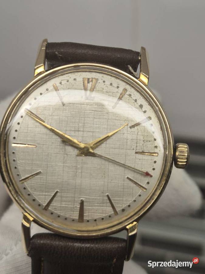 Zegarek vintage JUVENIA Linen Dial Cal 611