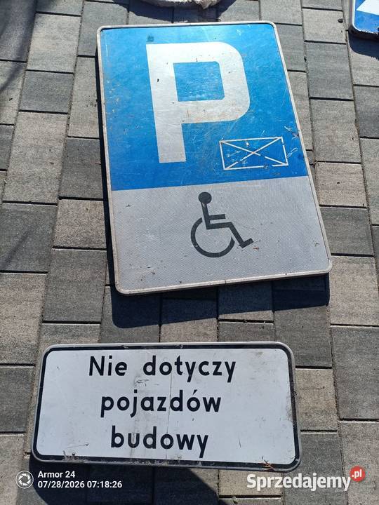 Znaki drogowe tanio wysylka Krze Duże usługi moto