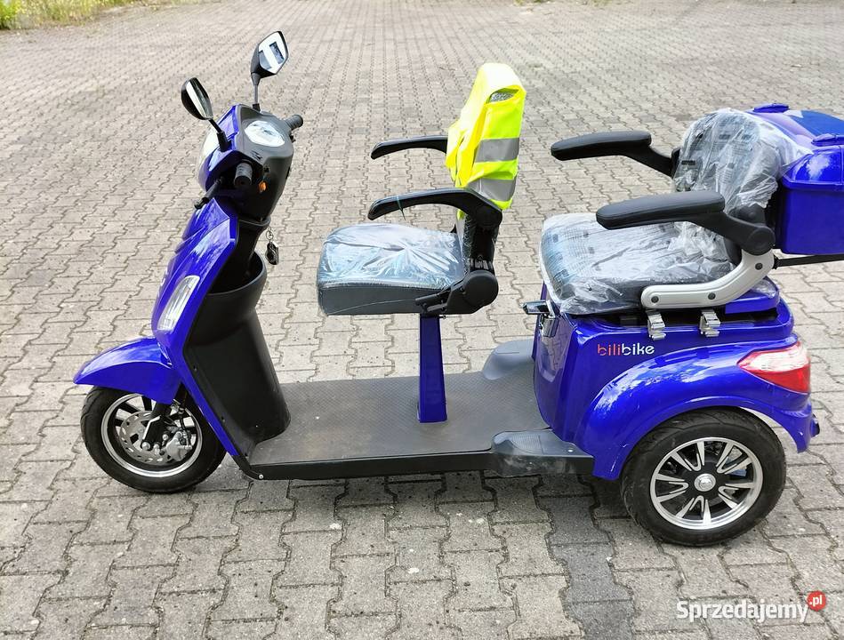 Skuter elektryczny inwalidzki bili bike 3 kołowy manualna Zduńska Wola