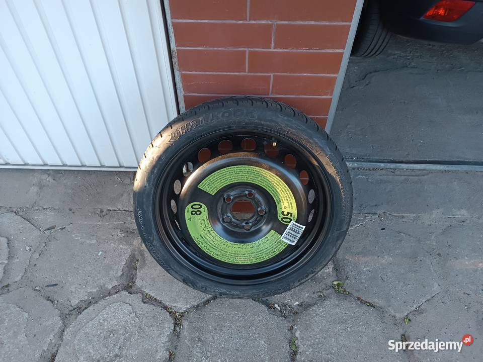 Koło dojazdowe zapasowe Audi A4 B8 12570R19 ET29 Koła dojazdowe Turek