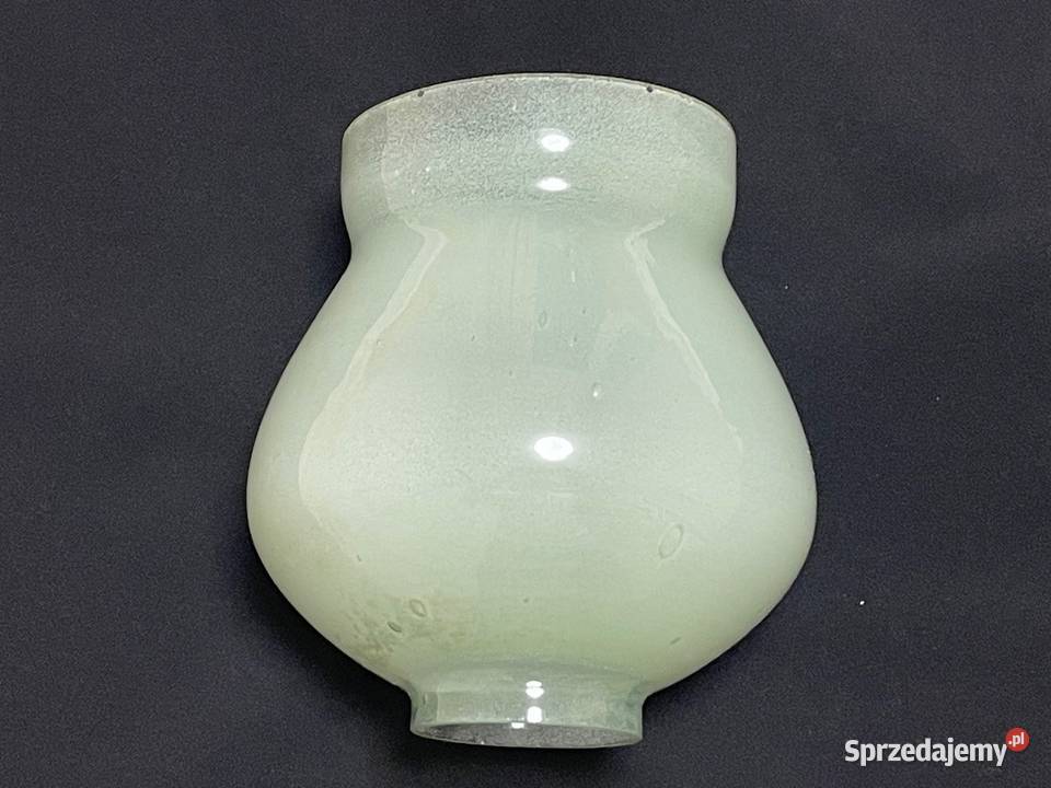 PRL klosz lampy szklany mały mleczny Kołobrzeg sprzedam