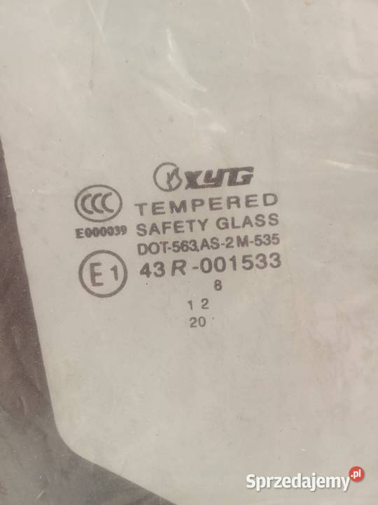 Szyba Trójkątna Prawa Przednia Ford Tourneo Bralin