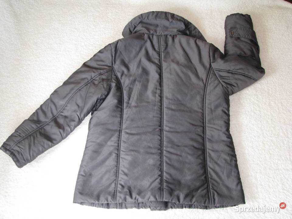 Eleganckosportowa ciepła kurtka damska oliwkowa Brzegi sprzedam