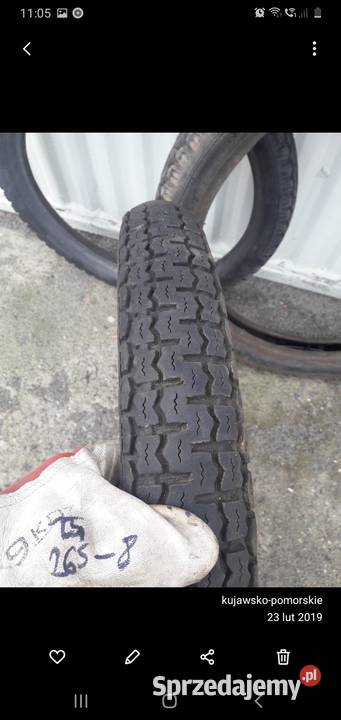 Opony wsk ogar motorynka romet komar simson Opony, koła, felgi Świecie sprzedam