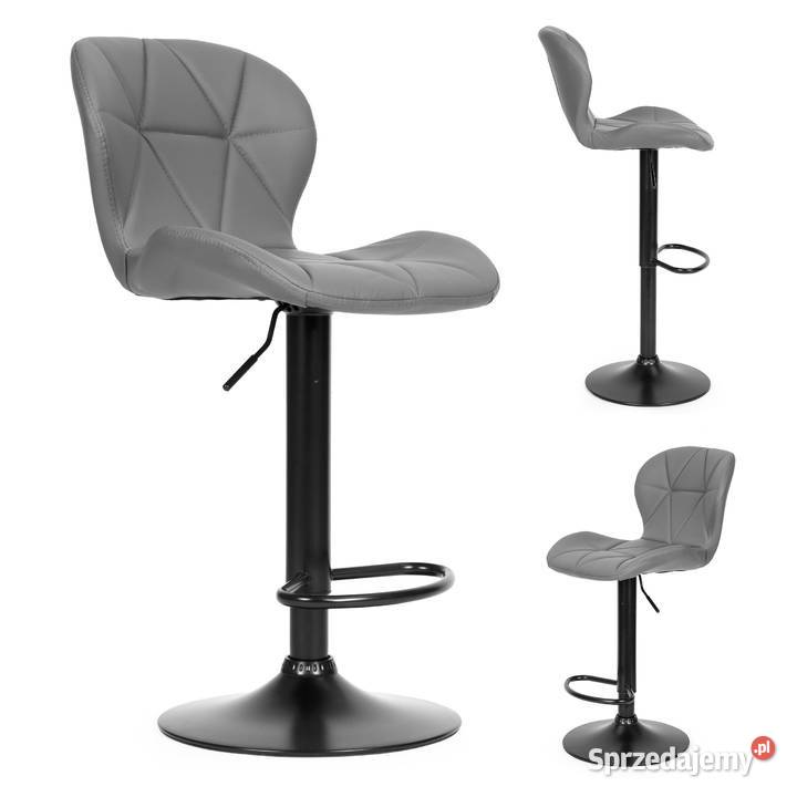 Hoker stołek barowy obrotowy regulacja wysokości