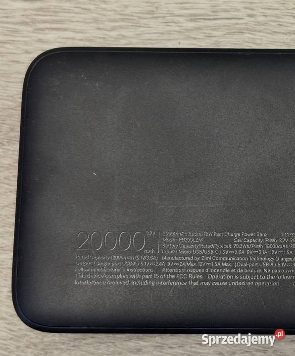 Powerbank Xiaomi Redmi Produkt oryginał Pozostałe Łódź