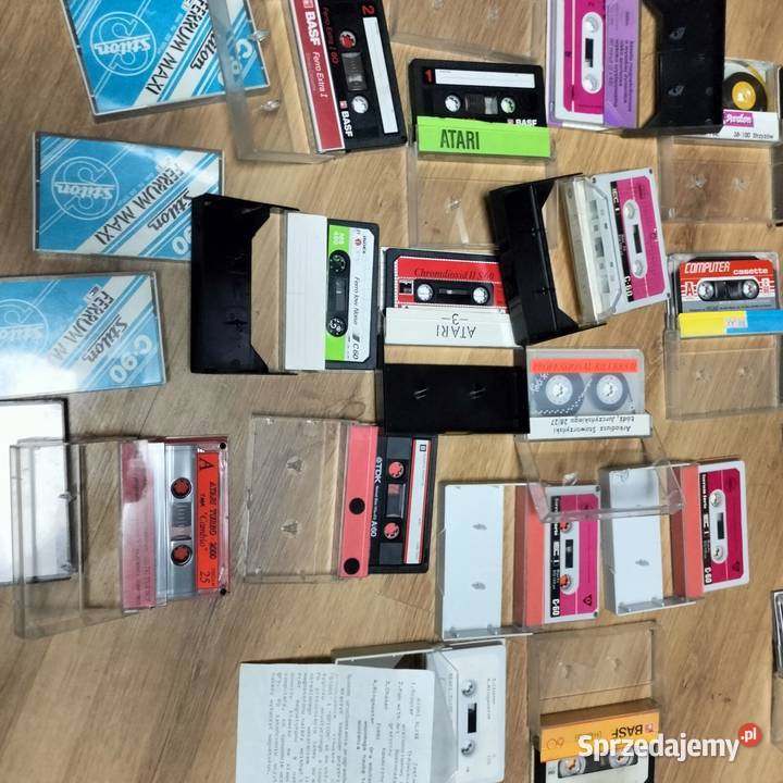 Atari kasety z grami łódzkie Pabianice