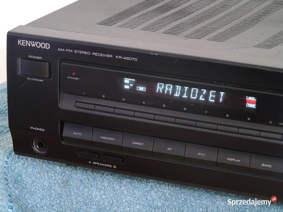 Amplituner Kenwood KRA5070 RDS mocny 2x 100 wat Jasło