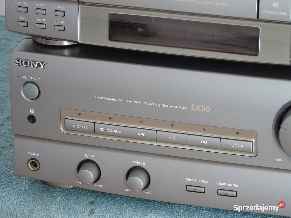 Wieża Sony segmenty mocna i sprawna DOSTAWA Jasło