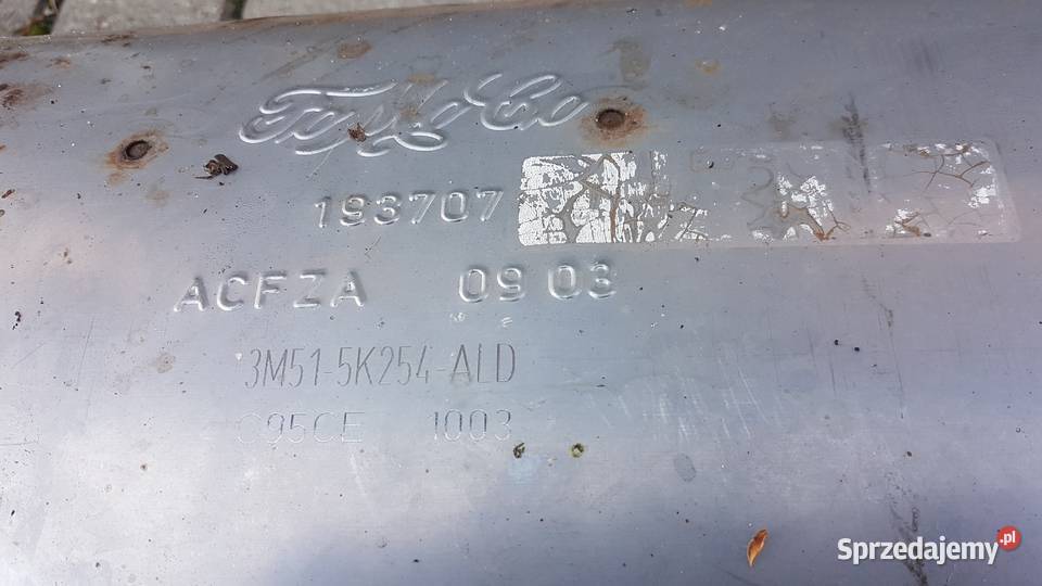 C MK1 16 TDCI TŁUMIK WYDECH ŚRODKOWY