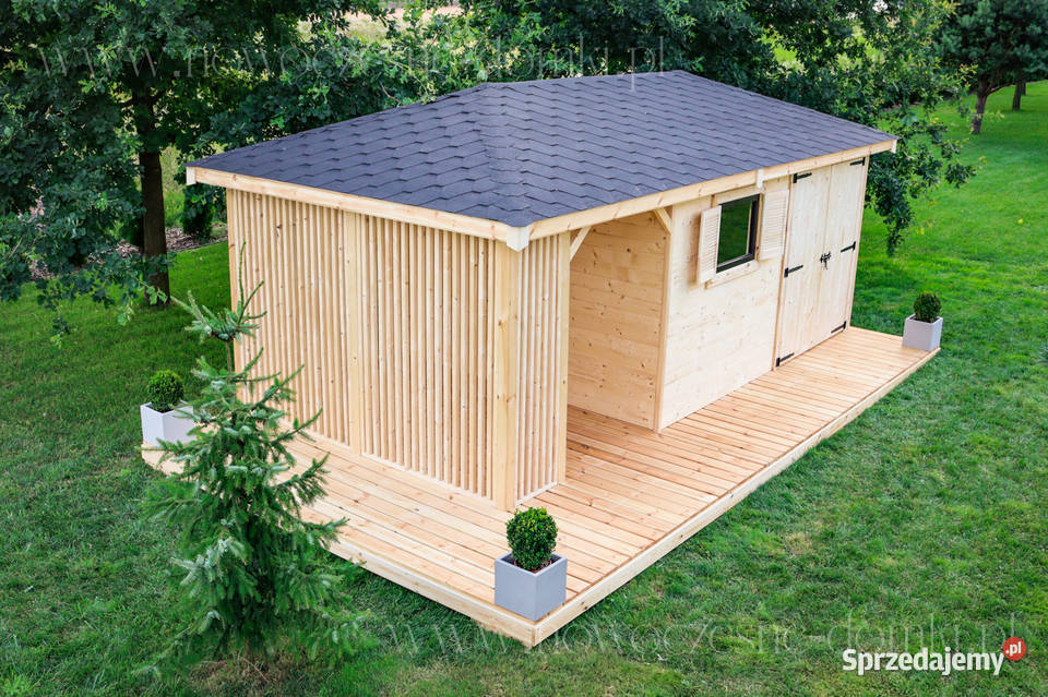 Domek narzędziowy 3x6 Domek Drewutnia Vicenza 2 Bydgoszcz