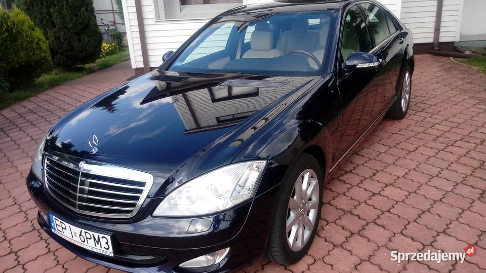 Mercedes S Klasa 320cdi 100 bezwypadkowy Piotrków Trybunalski