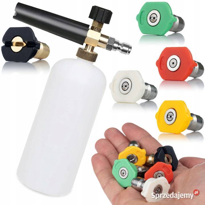 Zestaw 5 Dysz na Szybkozłączkę Pianownica 1000ml Ludźmierz