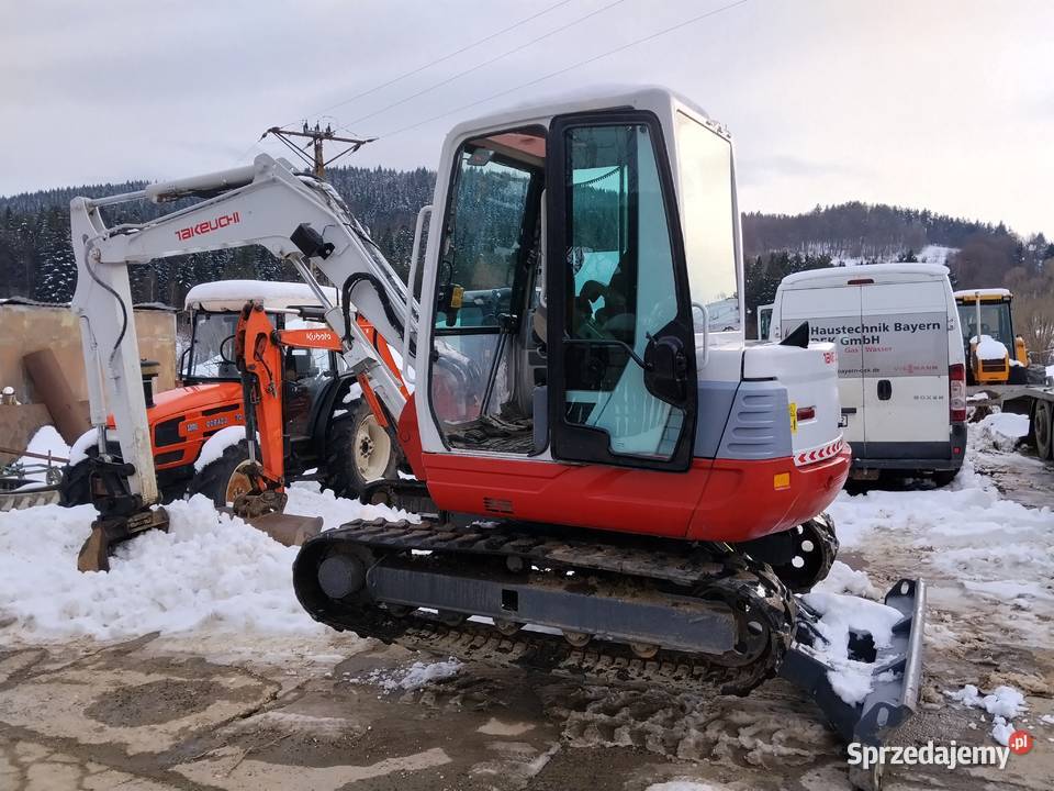 Takeuchi tb250 minikoparka tb 250 5 ton yanmar Sucha Beskidzka