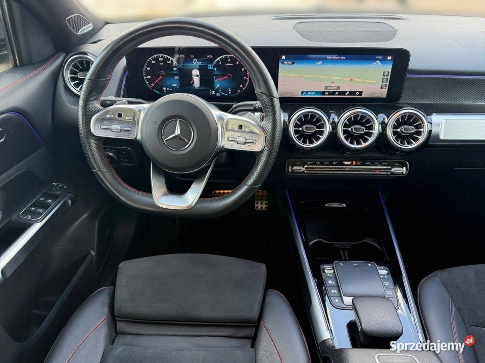 Mercedes GLB FUL LED skóra PANORAMA kamery 360 asystent pasa ruchu Otmuchów