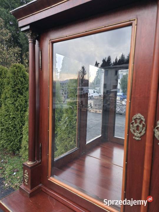 Witryna mahoniowa XIX w 9300 Szczecin