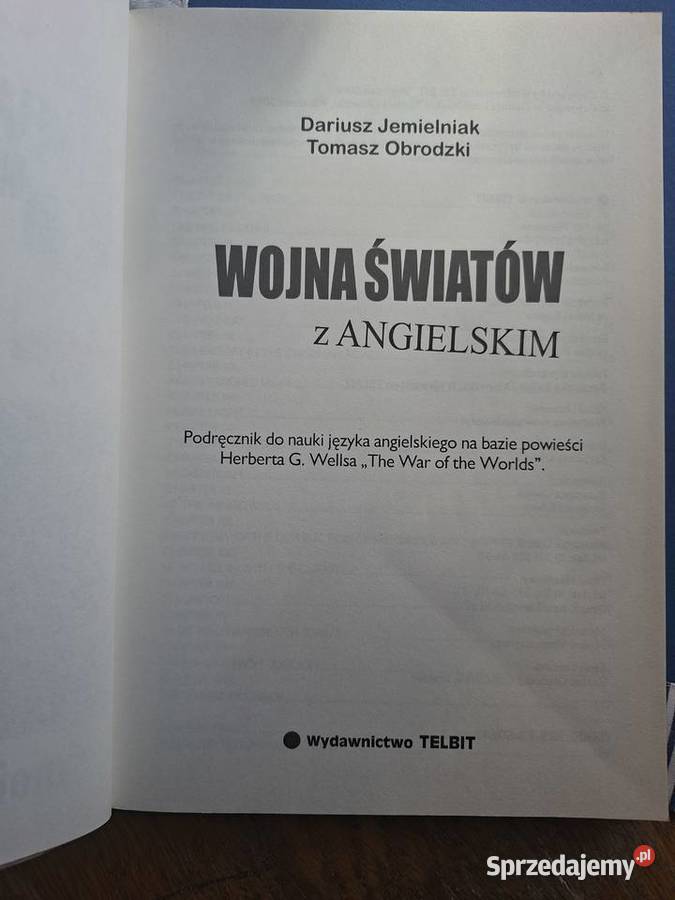 Wojna światów z angielskim D Jemielniak T Kraków