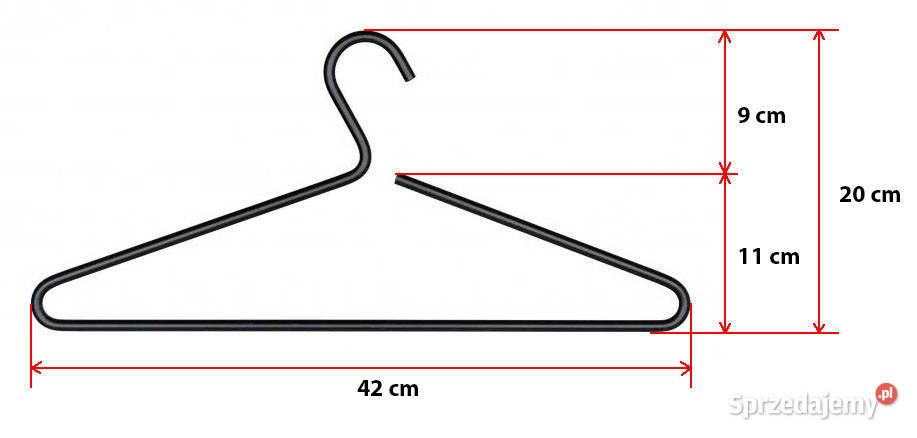 Wenko Lux wieszak na ubrania aluminiowy 14383100 Legnica
