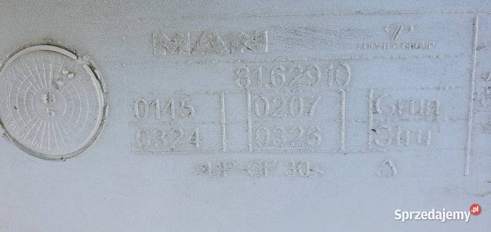 MAN TGA TGS SPOILER OWIEWKA KABINĘ LEWA Bieleń sprzedam