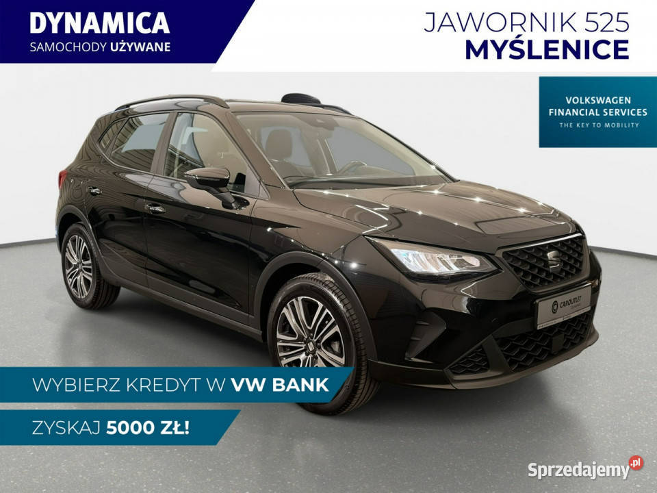 Seat Arona VAT 23 Style 10TSI 110 DSG 20222023 r benzyna małopolskie Myślenice sprzedam