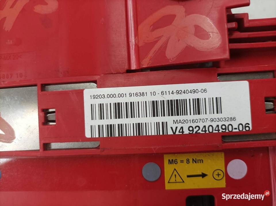SKRZYNKA BEZPIECZNIKÓW ROZDZIELCZA NAPIĘCIA Układ elektryczny, zapłon