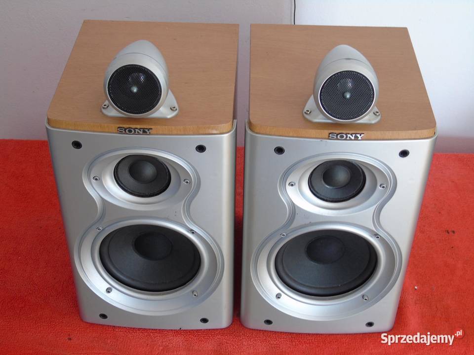 Kolumny stereo Sony mocne i sprawne4 ohm WYSYŁKA