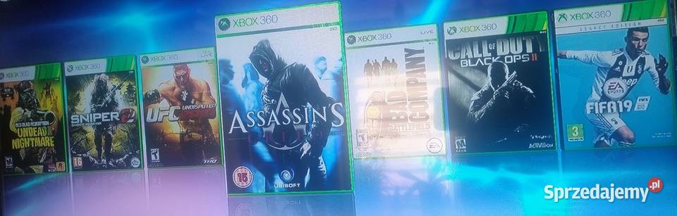 Xbox 360 20wgranych gier lubelskie