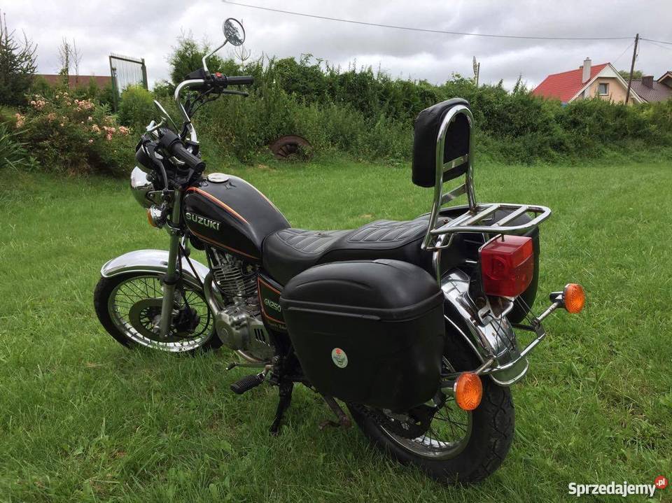 Suzuki GN 250 1996 Rok produkcji 1996 Gorzów Wielkopolski