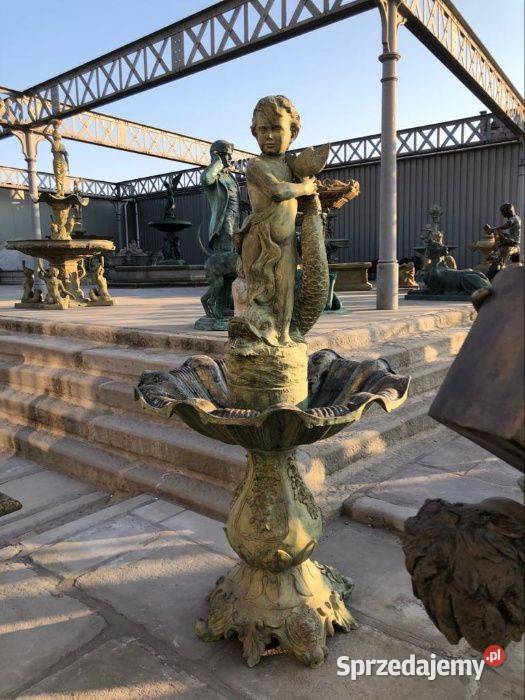 Fontanna Pałacowa Anioły z brązu H 255 Pozostałe zachodniopomorskie Szczecin
