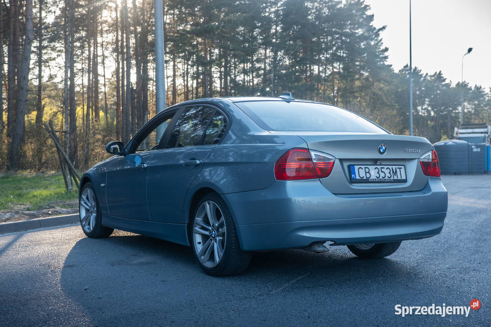 Bmw e90 2007 320D m47 283 przebieg