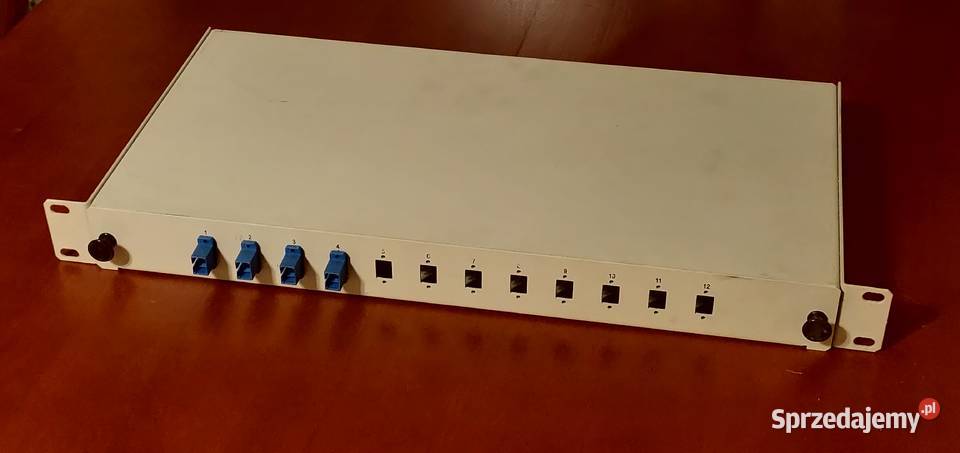 Zestaw przełącznic światłowodowych RACK 19 KRONE mazowieckie Wólka Brzózka