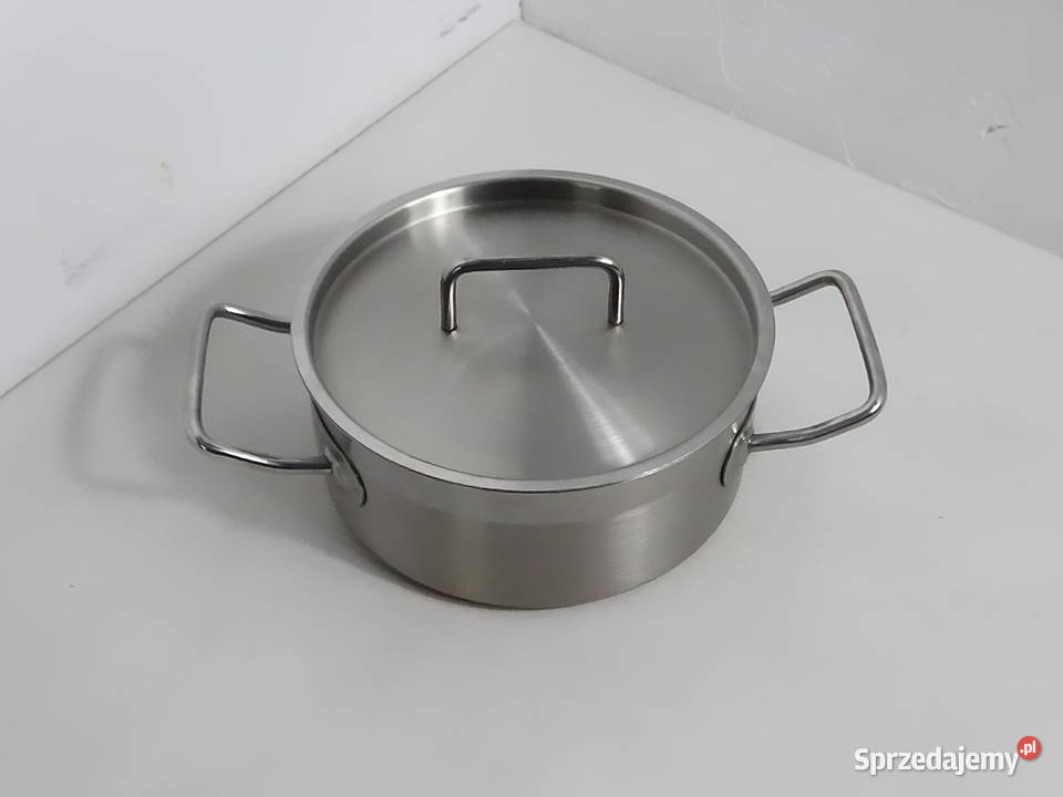 Garnek niski SchulteUfer 20 stal 1810 brytfanna Biłgoraj sprzedam