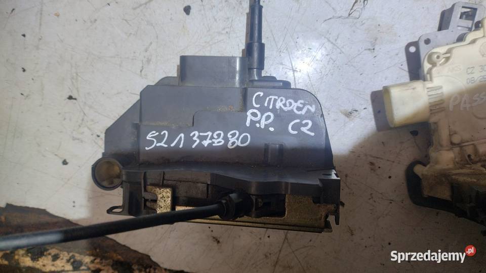 CITROEN C2 zamek prawy klamka wewnętrzna Części samochodowe Kielce sprzedam