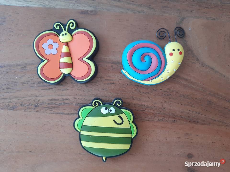 3 Magnes Ślimak Motyl Pszczoła Funky Land Warszawa
